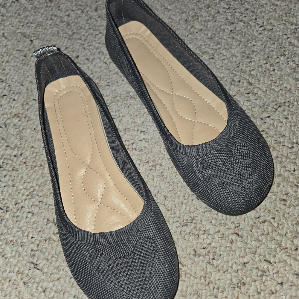 Elegant GREY GRAY Women's Flats